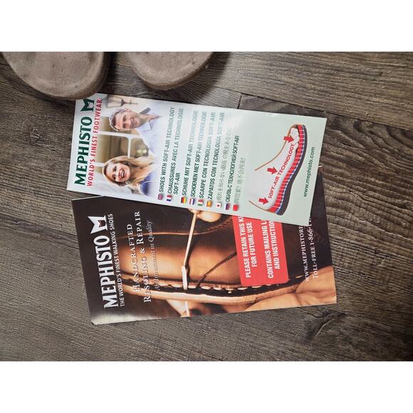 Mephisto Minoa Liz Camel Beige Shimmer Wedge Sandals US Size 12 - Picture 2 of 10